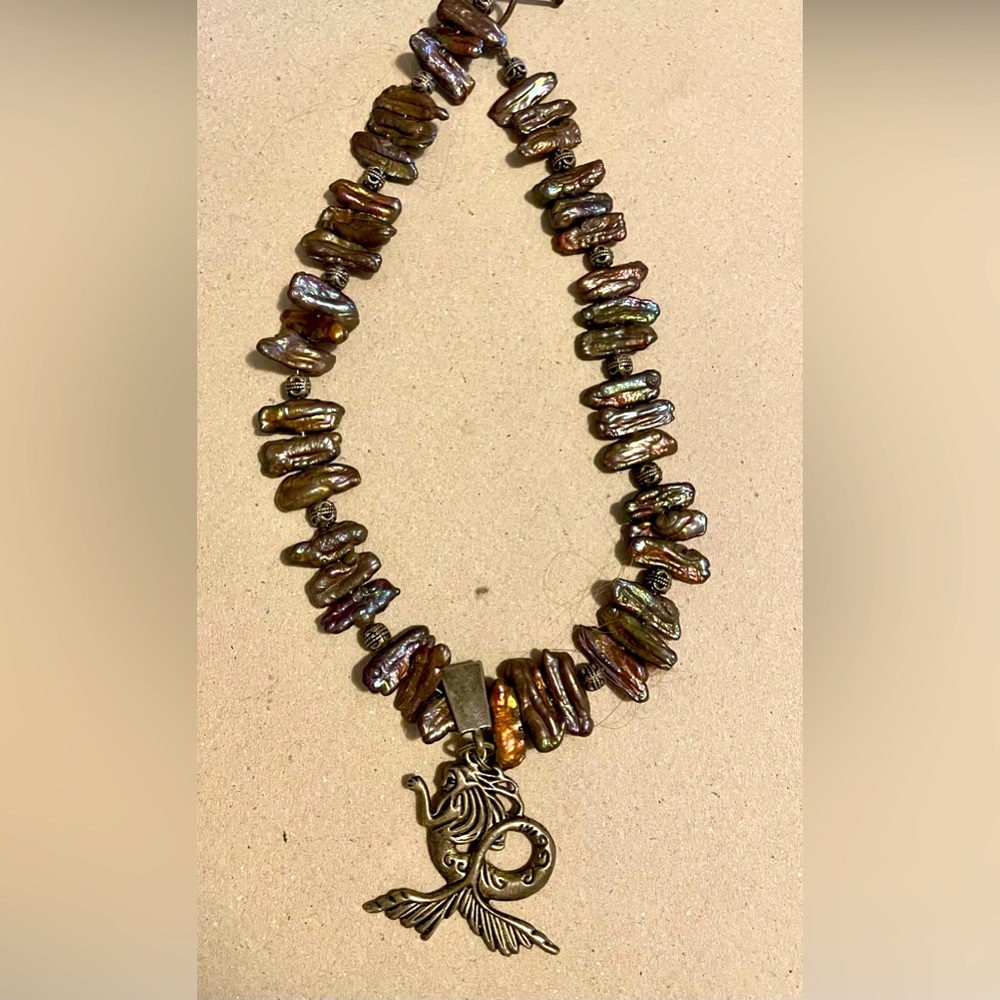 Handmade Mermaid necklace